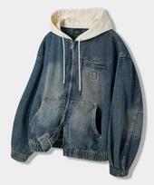 Dimitri Black 2Way Og Essential Detroit Hoodie Zip-Up_Denim Dust Indigo Dust Indigo/3 (Xl) gray