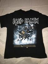 Iced Earth Night Of The Stormrider T-Shirt Unisex Cotton Tee S To 4XL MA227 XXXXL gray