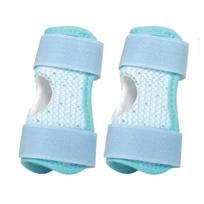 2 Pieces Secure Fastening Dog Joint Support Sleeves Knee and Elbow Joint Protector  Routine Use S mėlyna