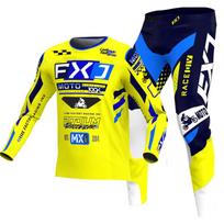 Motocross Jersey & Pant Kits lenktynių kostiumas Racer Gear Set Off-road MX Enduro MOTO Vyriški rinkiniai Moterų kalnų kalnų motociklų kombinacija M-32