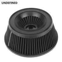 Oro valytuvo įsiurbimo filtro papildymo elementas, skirtas Harley Sportster Touring Road King Softail Dyna Venturi Turbine Clarity High Flow Black