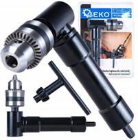 Geko kampinis gręžimo priedas G00554 90° gręžimo kampas, 1–10 mm grąžtai, 1500 RPM, 8 mm kotas skersmuo