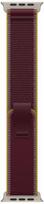 Apple Watch strap, 49mm, Trail Loop type, S/M, Burgundy, Natural Titanium Finish MK8G4ZM/A | 195951357782