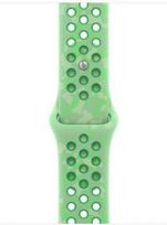 Apple Watch strap, 42mm, Nike Sport Band type, M/L, Green Spark, green MKTM4ZM/A | 195951393537