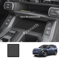 LHD FOR TOYOTA RAV4 RAV 4 GR sport 2026 2027 silicone Lower layer Wireless charging Copilot tray front rear water cup holder pad Lower layer pad gray