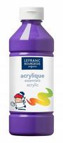 Lefranc & Bourgeois akriliniai dažai 500 ml, violetiniai, vaikams