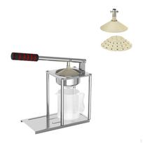 Hand Press Fruit Juicer Juice Extractor Maker Kitchen Gadget Efficient Space Saving Manual Single pointed beige