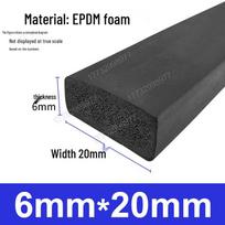 Juoda EPDM jūrinė anti-susidūrimo putplasčio gumos juosta spintelių sandarinimui gray