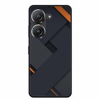 Asus Zenfone 9 dėklas Animacinis Silikoninis Minkštas Apsauginis TPU Galinis Dėklas Asus Zenfone 9Z Coque Zenfone9 5G Apsauginiai Fundas Asus Zenfone 9Z black