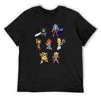 Chrono Trigger Team T-Shirt tshirts personalised Luxury man oversizeds street wear mens t shirt graphic L juoda