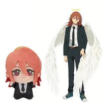 12CM Kawaii Anime Grandininio pjūklo spindulio pliušinis žaislas Cosplay Anime Animacinis filmas Periferinis minkštas mielas figūrėlės Idolo pakabukas Gerbėjų kolekcija Vaikų dovanos 12cm black