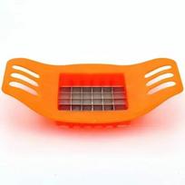 Stainless Steel Vegetable Potato Slicer Cutter Chopper Chips Making Tool Potato Cutting Fries Tool Kitchen Accessories Gadgets red