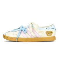 Adidas Originals Stadt Pieno saldainiai Meškiukas, Siuvinėtas meškiukas, Blizganti katė Žemi batai Vokiečių armijos sportbačiai Moteriški JR8311(Team79-) 38⅔ white