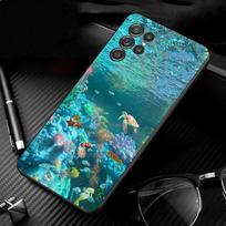 Telefono dėklas Samsung Galaxy S26 S25 S24 S23 S22 Ultra S23 S22 S25 Plus S24FE S23FE S26Edge Jūra Vasara Delfinas Ryklis Vėžlys S23Plus