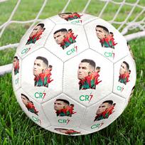 Cr7 5 dydžio futbolo kamuolys, mašininio siuvimo, lauko treniruotėms ir varžyboms, futbolo aksesuarai