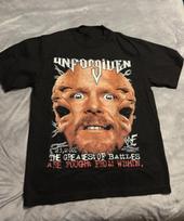 WWF WWE Unforgiven 2001 renginio marškinėliai S-5XL Stone Cole Steve Austin Imtynės XL brown