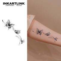 Drugelio Laikinas Tatuiruotė, Laikosi Iki 15 Dienų Nauja Technologija Magiška Vandeniui Atspari Pusiau Nuolatinė Lipdukas.