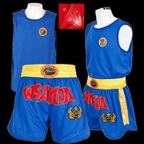 Zhuoao siuvinėtas drakono Sanda ir Muay Thai kovinis kostiumas - Unisex suaugusiems ir vaikams bokso apranga 4XL