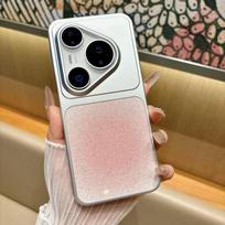 Premium Gradient Glitter TPU Phone Case Pura 90 Mate 80 Pro P70 Shockproof Protective Cover Huawei Pura 80 Pro rausva
