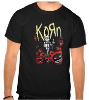KORN Rock Music Logo schwarz Kinder T-Shirt -1237 -Kids--Handmade M beige
