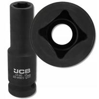 Jcb giluminė smūginė galvutė 1/2" Cr-mo 12mm šešiakampė