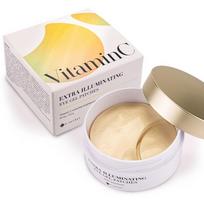 K-SECRET Extra Illuminating Eye Gel Patch Vitamin C 60pcs - Brightening Radiance, Korean 60pcs beige