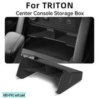 Center Console Organizer for 2024-2025 Mitsubishi L200/Triton gray