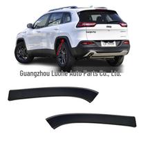 Suderinamas galinis sparnas, ratlankio lankas (Vidurinė dalis) 2014-2018 Jeep Cherokee - Dalies numeriai 1YW25RXFAB, 1YW24RXFAB Right Rear Wheel Arch Middle Section gray