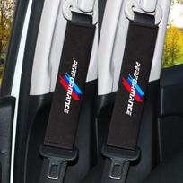 Automobilio galvos atramos kaklo pagalvėlė Sėdynės diržo peties apsauga BMW Performance E46 E39 E60 E90 E30 E36 E87 E53 F15 F16 F20 F30 G20 G30 M rvzc66 black