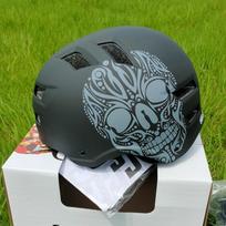 Adult Multi-Sport Safety Helmet Skateboarding Cycling Rollerblading ABS EPS Impact Protection Small black
