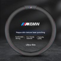 BMW M X1 X3 X5 X6 E39 E46 E87 E90 E92 F10 F15 F25 F30 Anglies Pluošto Suede Odos Automobilio Vairo Dangtelis Automobilio Aksesuarai black