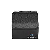 Automobilio bagažinės organizatoriaus dėžė Didelės talpos laikymo krepšys Įrankiams Volvo XC90 V90 V60 XC60 V40 S80 S60 S90 C40 XC40 V70 XC70 C30 C70 E gray