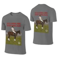 Išsaugokite žirgą Jodinėkite Rupert Campbellblack Universitetinio Stiliaus Dvipusiai Marškinėliai Retro Atmosfera Universalios Spalvos Medvilniniai Marškinėliai 3XL brown