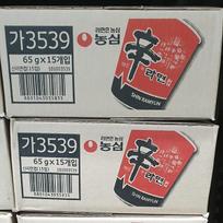 Nongshim Shin Ramyun Spicy Noodle Small Cup 65g x 15ea
