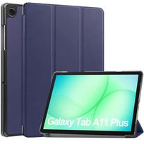 Samsung Galaxy Tab A11 Plus 11 colių dėklas Magnetinis sulankstomas PU odos stovas Funda A11+ SM-X230/SM-X233 11  planšetinio kompiuterio dangtelis Tab A11 Plus 2025 white