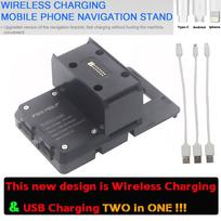 Motorcycle Wireless Charging Navigation Bracket GPS Navigator USB Phone Charger Holder For BMW R1200RT R1250RT 1200RT 2014-2020 Not Specified
