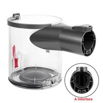 Dust Bin HEPA Filter Accessories For Dyson V6 DC58 DC59 DC62 DC74 Vacuum Part Dust Cup with A Interface Filter Replacement as the picture