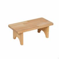 Kvadratinis medinis daugiafunkcis suoliukas Žemas taburetė Grindų apsauga 30*20*20cm