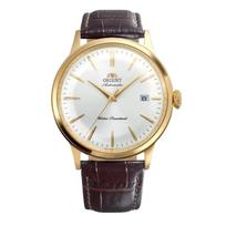 ORIENT Automatinis laikrodis Bambino Mechaninis Vidaus Gamintojo Garantija RN-AC0028S Vyriškas Baltas beige