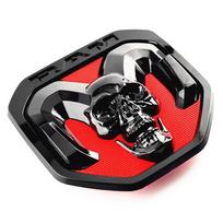 For Dodge 2019 Ram 1500 2500 Rear Trunk Refitting 3D Creative Sticker Styling Car Accessories Exterior Decoration Emblem Decal raudona juoda spalva