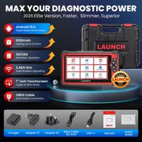 Automobilių diagnostikos įrankiai LAUNCH X431 CRP919E TPMS CANFD DOIP Aktyvus skenavimas ECU kodavimas 31 Atstatymas 2 Metai Nemokamas atnaujinimas OBD2 skaitytuvas EU UK RU version