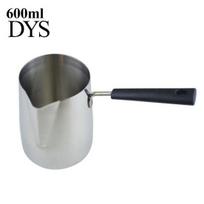 Nerūdijančio plieno vaško lydymo puodas, pasidaryk pats žvakių ir muilo lydymo ąsotis, pieno plakimo ąsotis 600ML gray