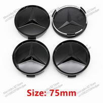 56mm 60mm 75mm Car Wheel Center Hub Cap Emblem For Mercedes Benz W204 W205 W212 W213 W221 W177 W246 GLA GLC CLA A Accessories