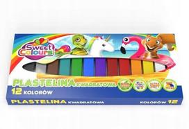 Plastelinos rinkinys vaikams, 12 spalvų, minkšta, nelipni