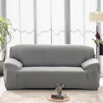 Elastiniai sofos užvalkalai vientisos spalvos svetainei L formos sekciniai kampiniai užvalkalai sofos kėdės apsauga 1/2/3/4 sėdimos vietos 2-Seat 145-185cm