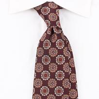 Vyriškas Kaklaraištis Retro Tamsiai Raudonas Britiškas 8cm Aukšto Stiliaus Kostiuminis Profesionalus Verslo Dryžuotas Vestuvių Jaunikis Vestuvių Tendencija brown