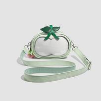 Cute Sweet Small-appetite Pain Bag Millet Bag Single-shoulder Crossbody Bag raudona