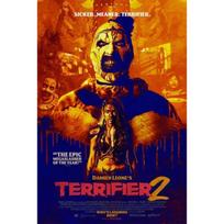 Retro Dekoracija Siaubo Filmas Terrifier 2 Plakatas Estetika Filmas TV Rinkinys Drobės Tapyba Sienų Menui Freska Namų Kambario Dekoras 21cm×30cm NoFrame