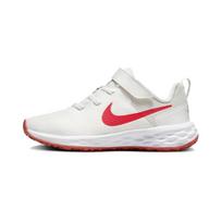 Nike Revolution 6 PS Summit White Track Red Kids Sneakers Obsidian DD1095-102 28 white
