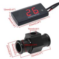 Motociklo prietaisų skydelis °c Koso vandens temperatūros matuoklis Automobilio Motociklo temperatūros jutiklis XMAX250 300 NMAX CB 400 Black holder